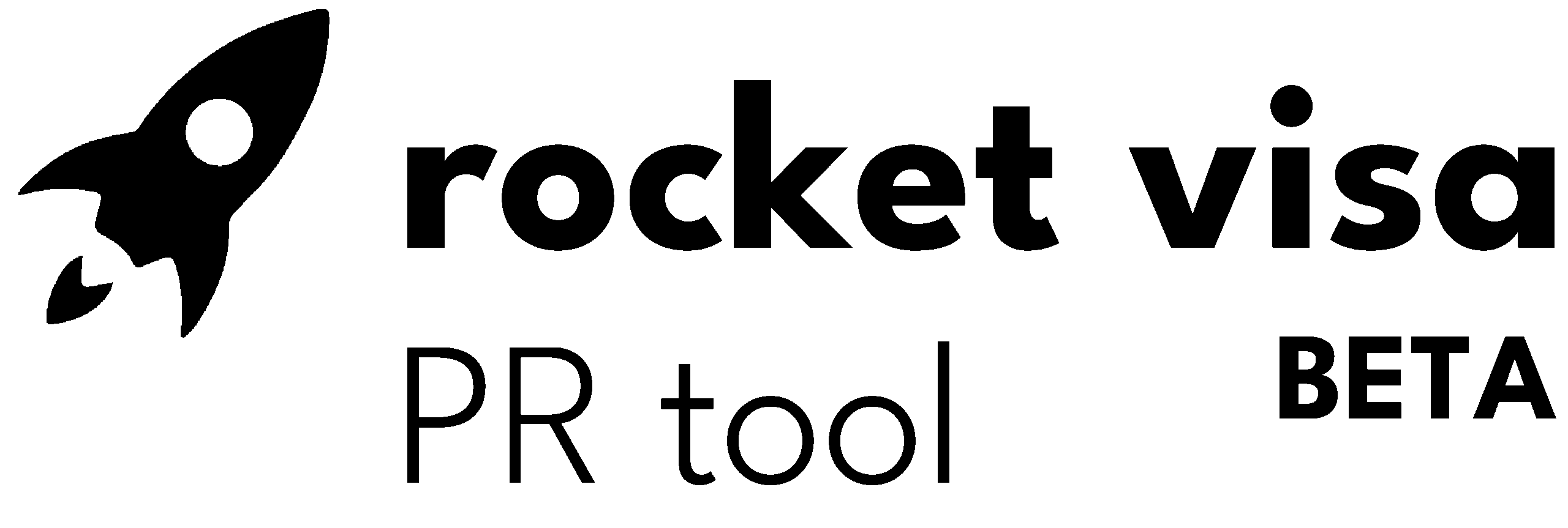 Rocket Visa PR tool logo (BETA)