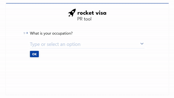 Rocket Visa PR tool